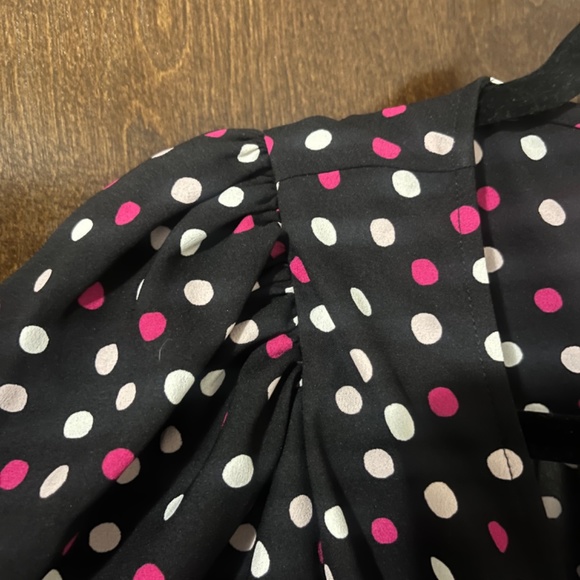 kate spade glimmer dot wrap dress - Picture 5 of 13